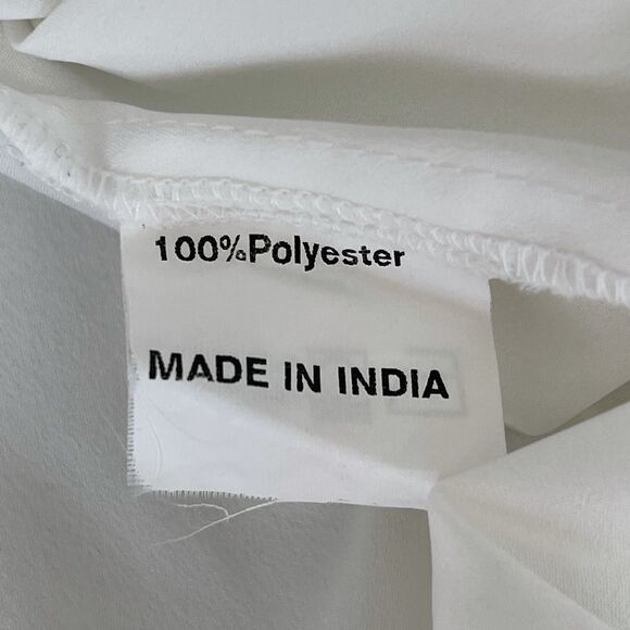 EShakti Embroidered Midi White/Black Dress - Picture 6 of 7